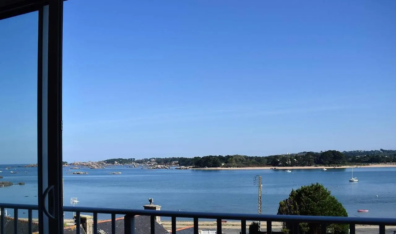 Appartement Superbe Vue Mer Avec Terrasse-Veranda, Wifi, A Tregastel - Ref 90 0*,
